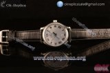 Chopard L.U.C Miyota 9015 Automatic Grey Dial with Steel Case Roman Numeral Markers and Black Leather Strap - 1:1 Origianl