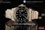 Rolex Submariner Clone Rolex 3135 Automatic 904 Steel Case with Black Dial Dots Markers and Steel Bracelet - 1:1 Origianl (N00B)