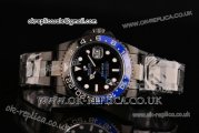 Rolex GMT Master Pro Hunter Asia 2813 Automatic with GMT PVD Case with Black Dial White Markers and PVD Strap (BP)