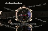 Tag Heuer Grand Carrera Calibre 36 RS Chrono Miyota Quartz Steel Case with Black Dial Stick Markers and Black Rubber Strap