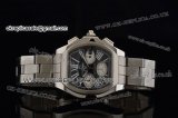 Cartier Roadster Chrono Swiss Valjoux 7753 Automatic Steel Case with Black Dial and Roman Marker 1:1 Original