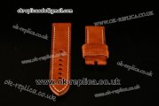 Panerai Orange Leather Strap