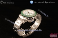 Rolex Daytona Swiss Valjoux 7750 Automatic Chrono 316L Steel Case with White Dial Stick Markers and Steel Bracelet Ceramic Bezel(BP)